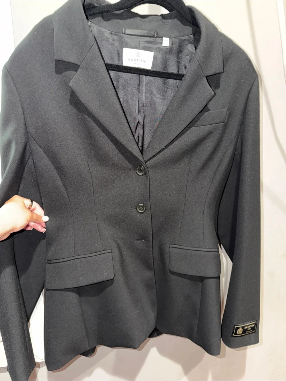 Aritzia Babaton Standout Blazer Black Size 12 - Picture 3 of 4